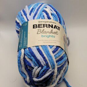 Bernat blanket brights yarn Color Waterslide Varg (NWT)